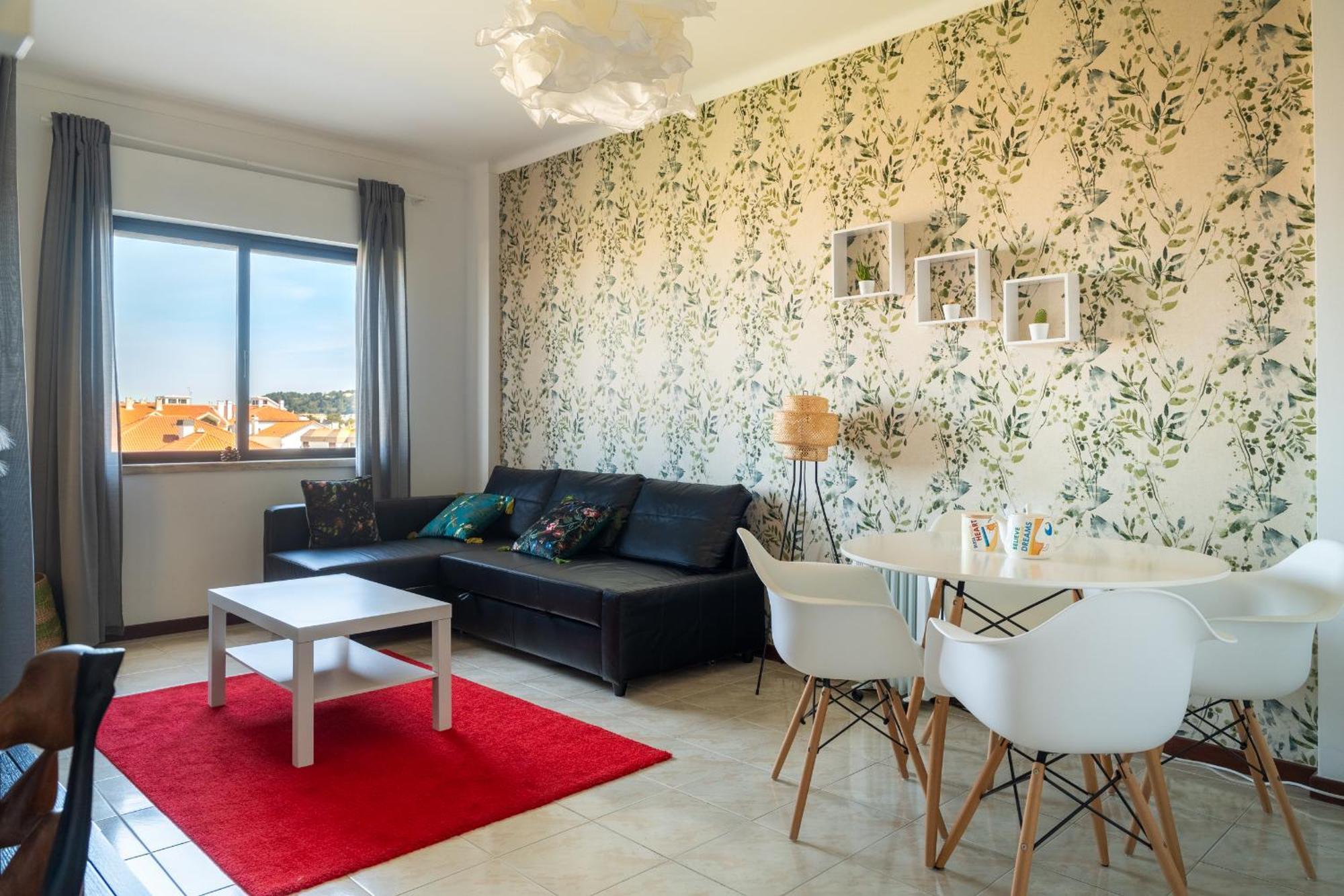 Sea View & Sundown, 150M From The Beach And Surf Spots كوستا دا كاباريكا المظهر الخارجي الصورة
